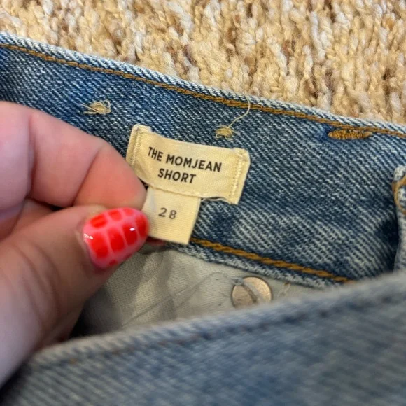 Madewell Rhinestone Jean Shorts - Picture 7 of 7